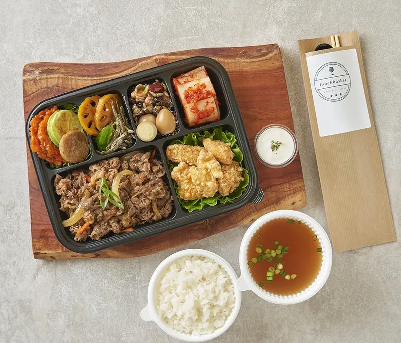 소불고기 도시락