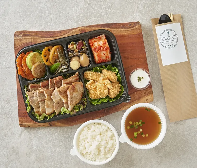 삼겹살구이 도시락