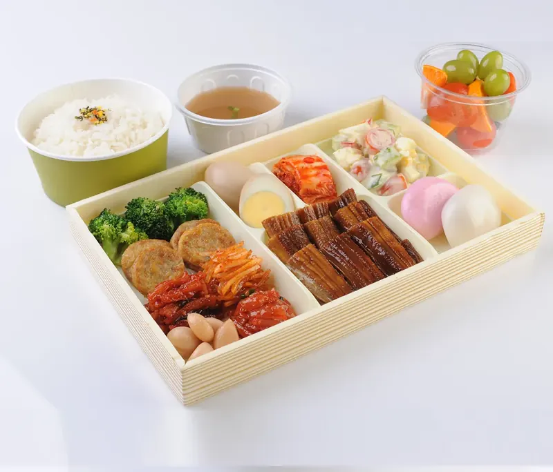 장어구이 정식 도시락