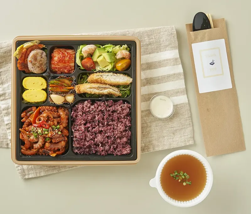 정찬 낙지볶음 도시락