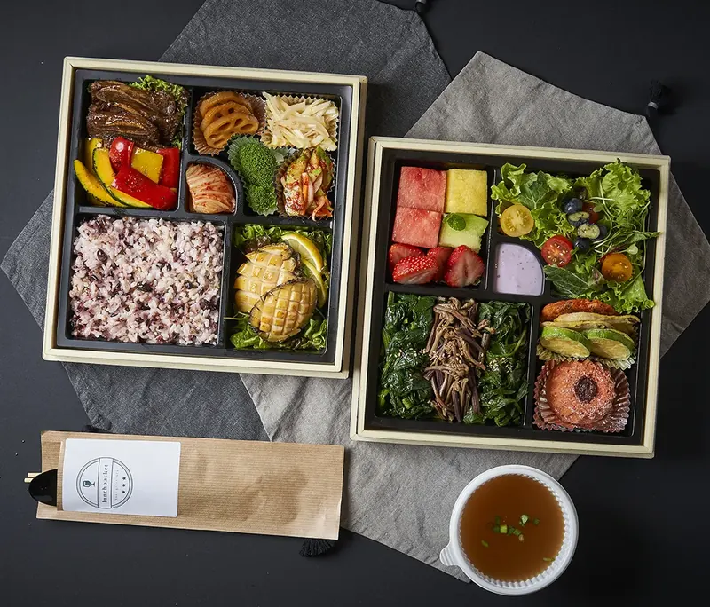 소갈비 & 전복구이 도시락