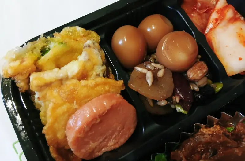 런치바스켓 단체도시락 실제 사진