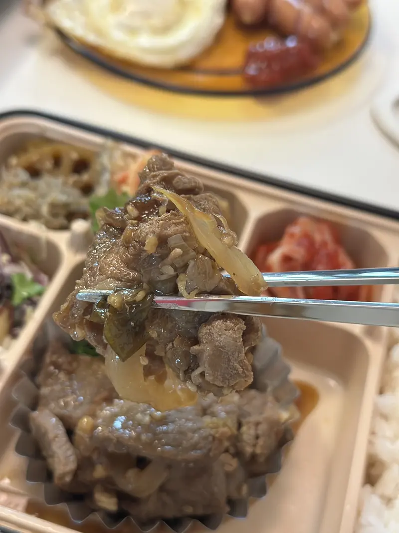 런치바스켓 단체도시락 실제 사진