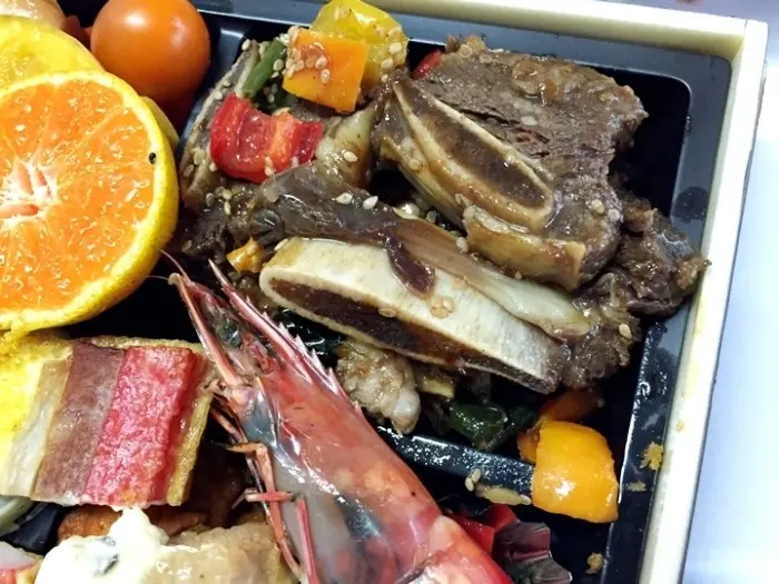 런치바스켓 단체도시락 실제 사진