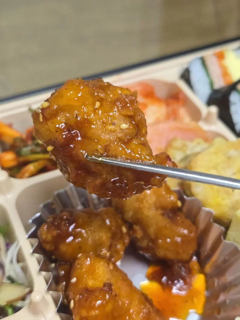 런치바스켓 단체도시락 실제 사진