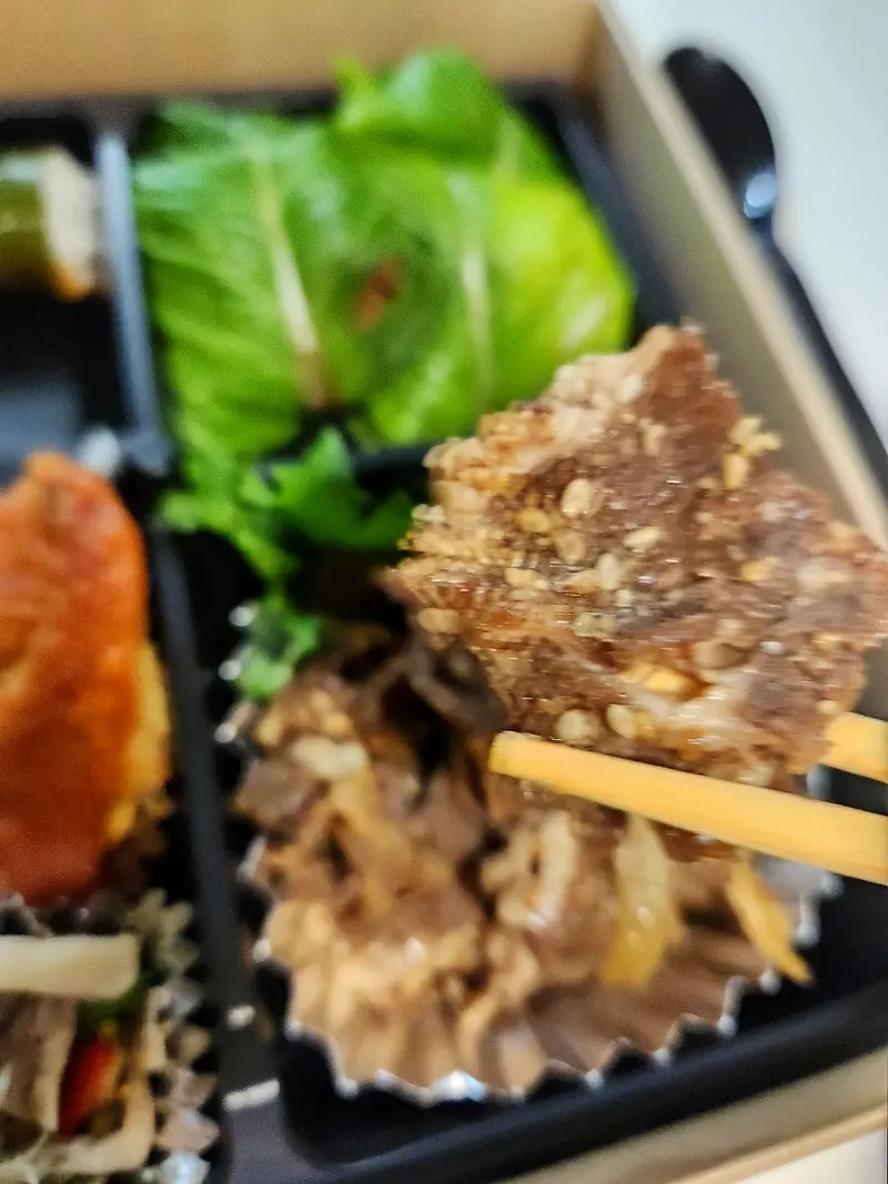 런치바스켓 단체도시락 실제 사진