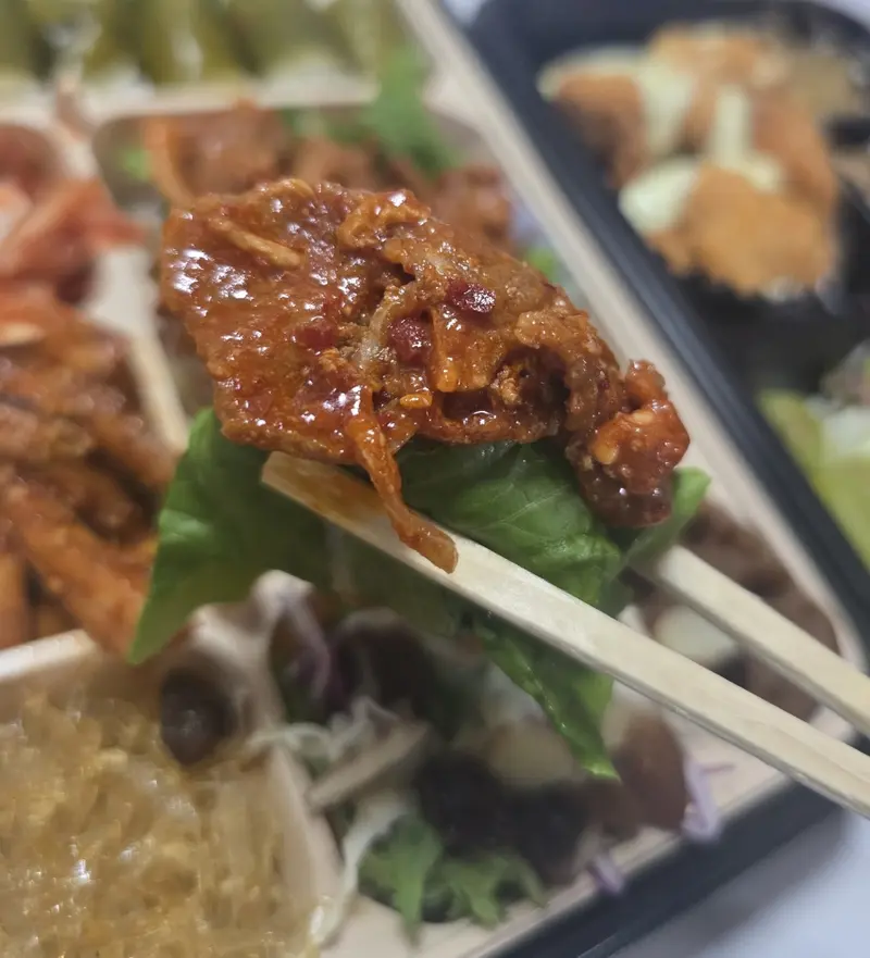 런치바스켓 단체도시락 실제 사진