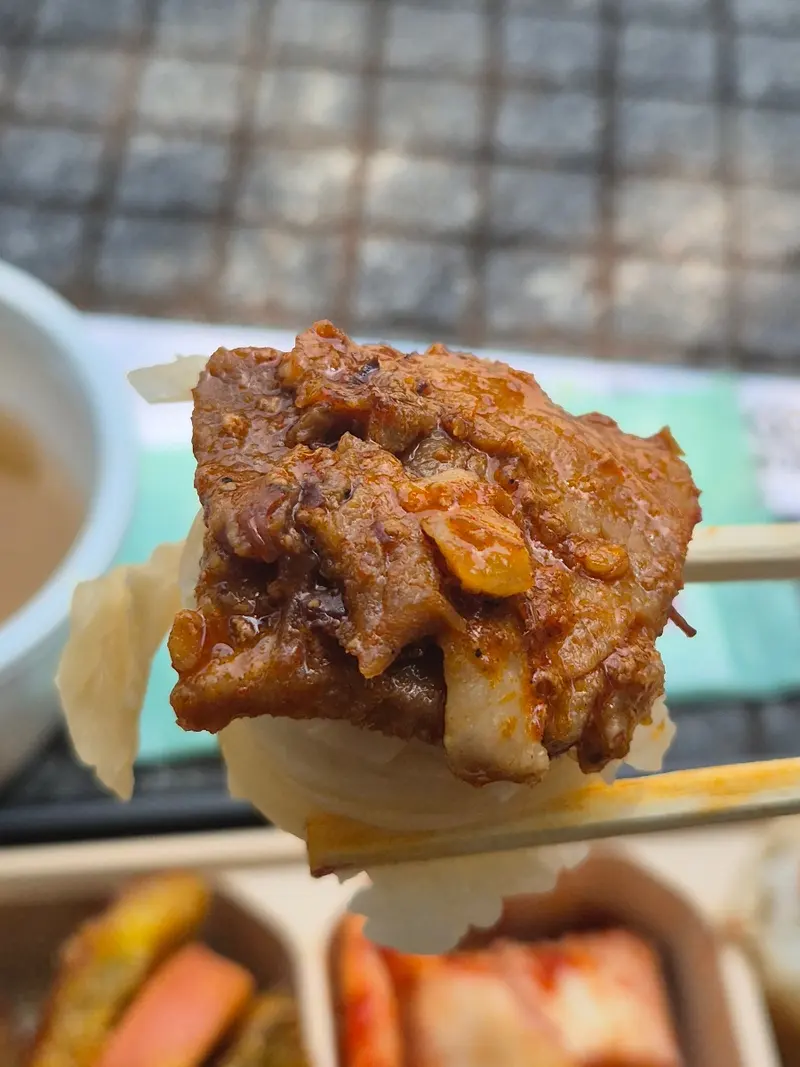 런치바스켓 단체도시락 실제 사진