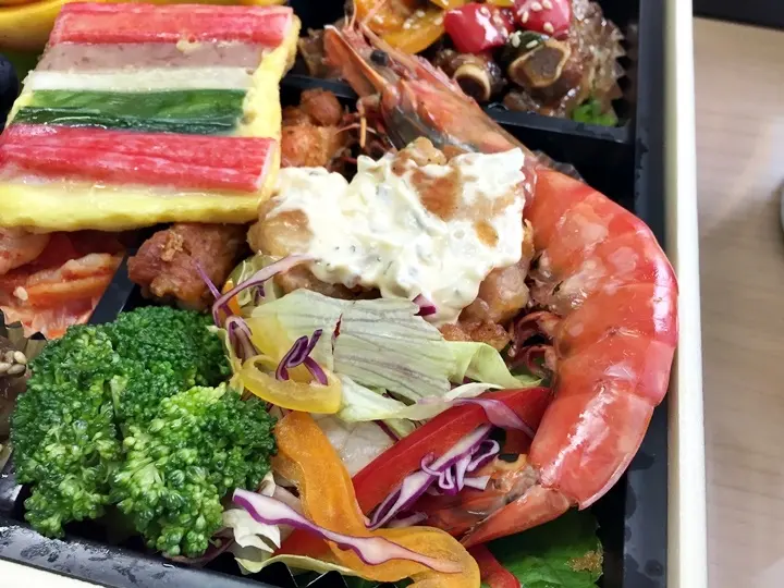 런치바스켓 단체도시락 실제 사진