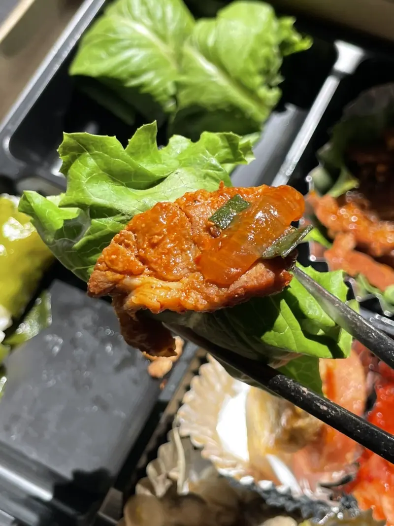 런치바스켓 단체도시락 실제 사진