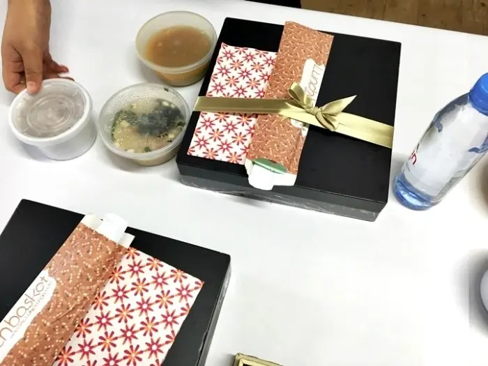 런치바스켓 단체도시락 실제 사진