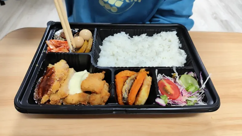 런치바스켓 단체도시락 실제 사진