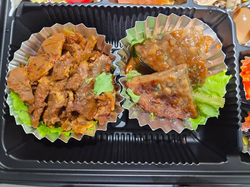 런치바스켓 단체도시락 실제 사진
