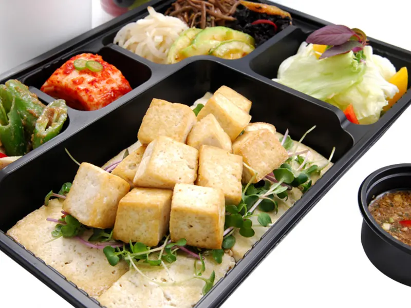 런치바스켓 단체도시락 실제 사진