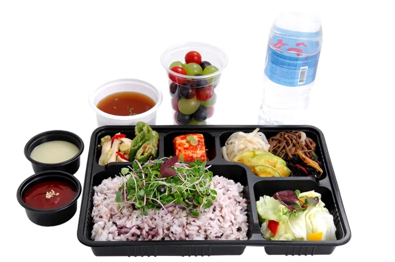 런치바스켓 단체도시락 실제 사진