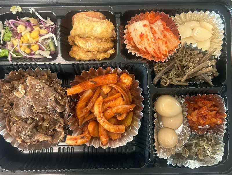 런치바스켓 단체도시락 실제 사진