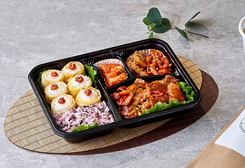 런치바스켓 단체도시락 실제 사진