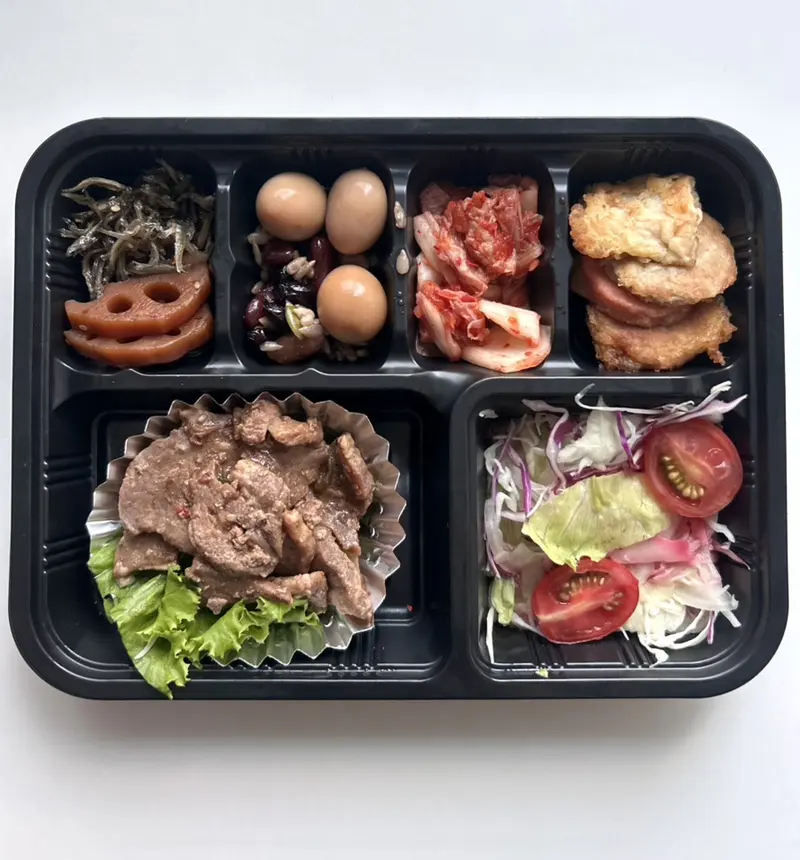 런치바스켓 단체도시락 실제 사진