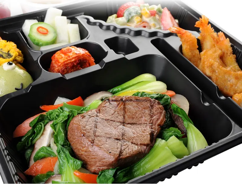 런치바스켓 단체도시락 실제 사진