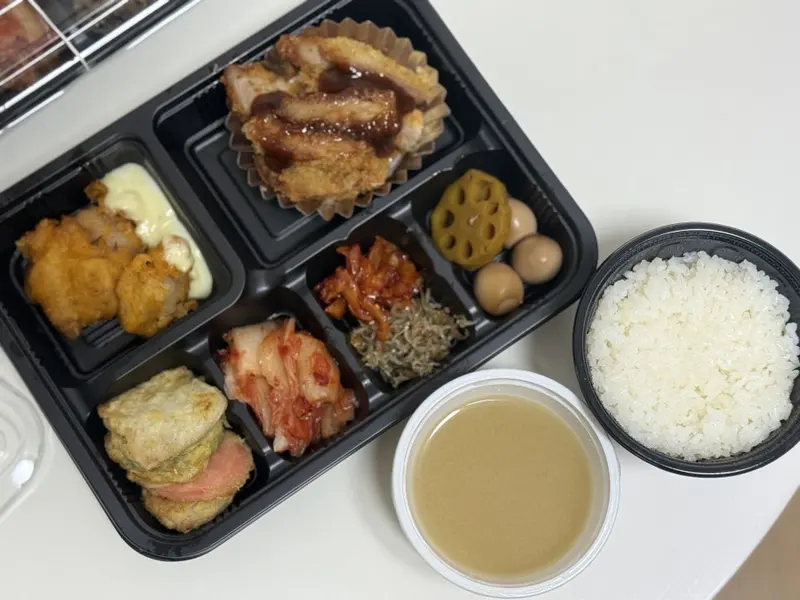 런치바스켓 단체도시락 실제 사진