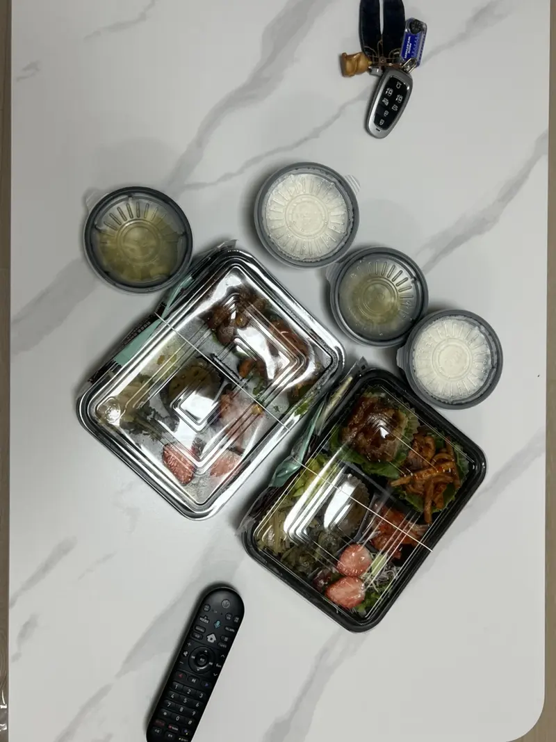 런치바스켓 단체도시락 실제 사진