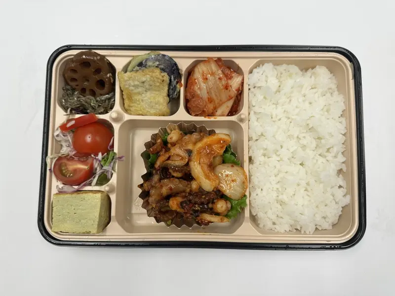 런치바스켓 단체도시락 실제 사진