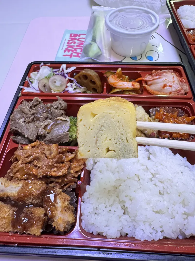 런치바스켓 단체도시락 실제 사진