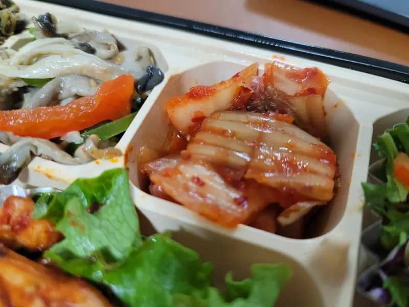 런치바스켓 단체도시락 실제 사진