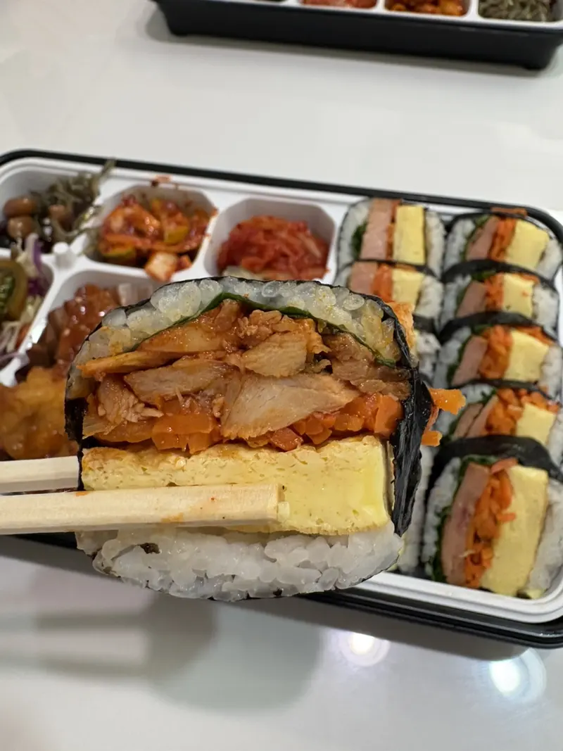런치바스켓 단체도시락 실제 사진