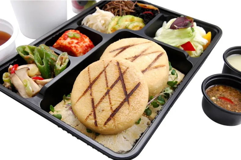 런치바스켓 단체도시락 실제 사진