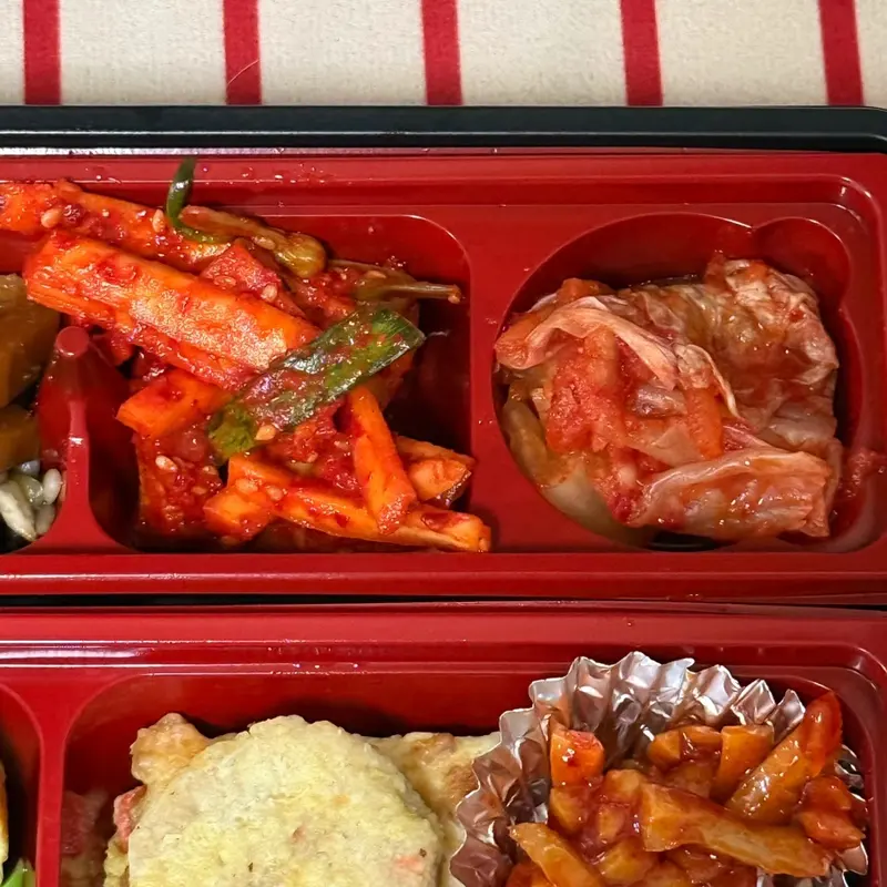 런치바스켓 단체도시락 실제 사진