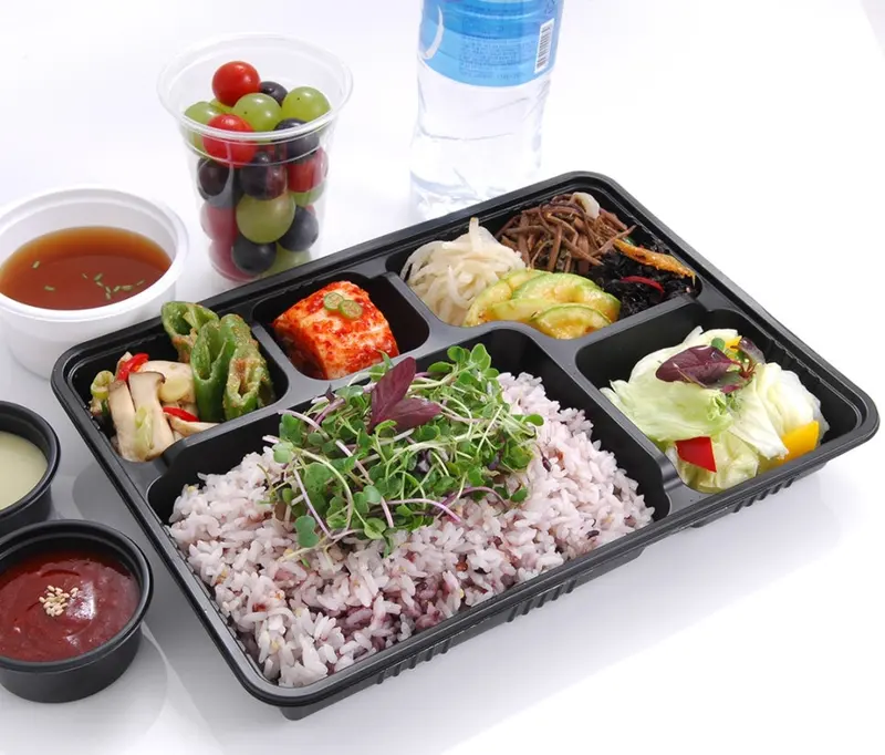 런치바스켓 단체도시락 실제 사진