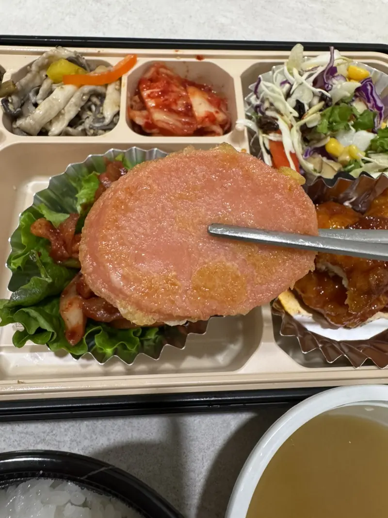 런치바스켓 단체도시락 실제 사진