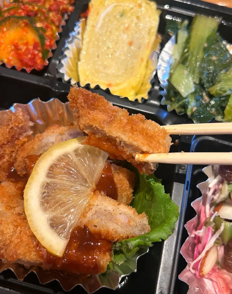 런치바스켓 단체도시락 실제 사진