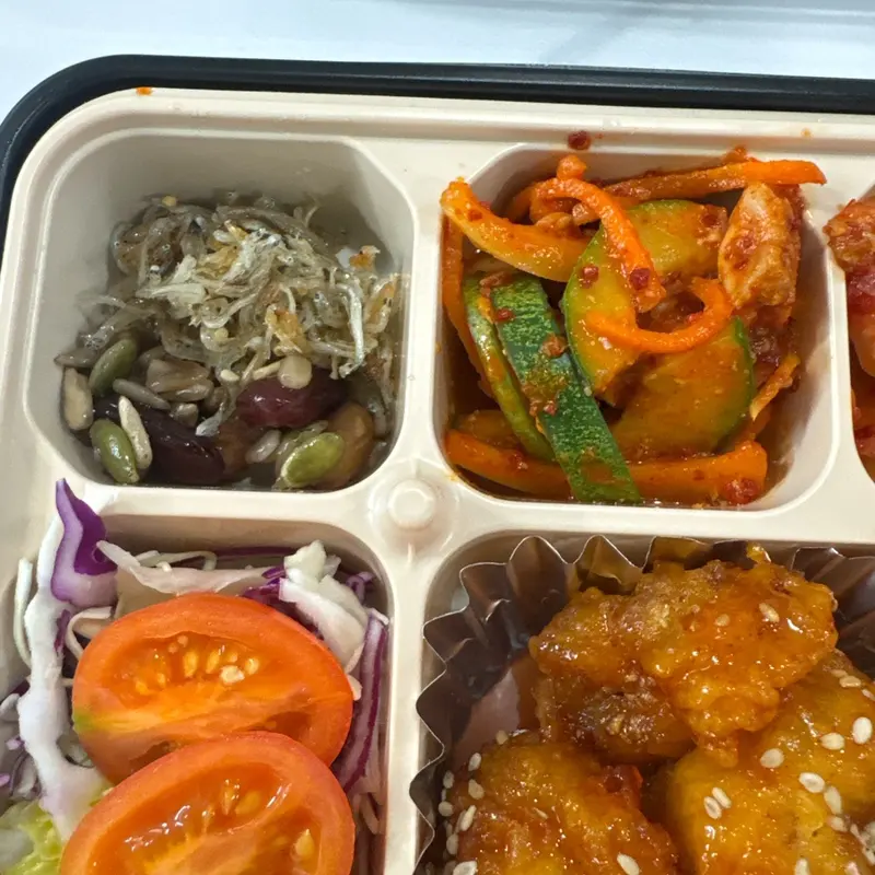 런치바스켓 단체도시락 실제 사진