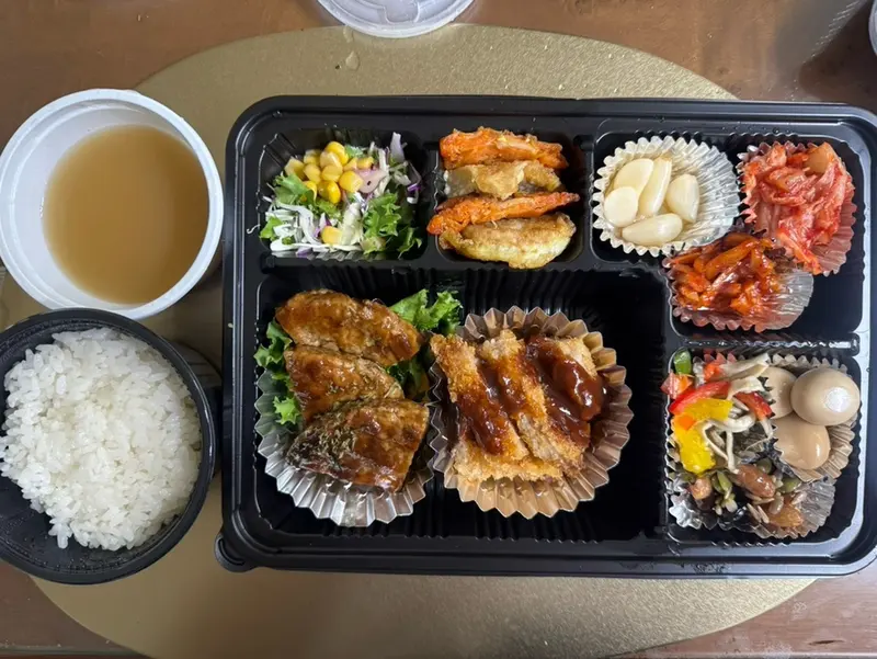 런치바스켓 단체도시락 실제 사진