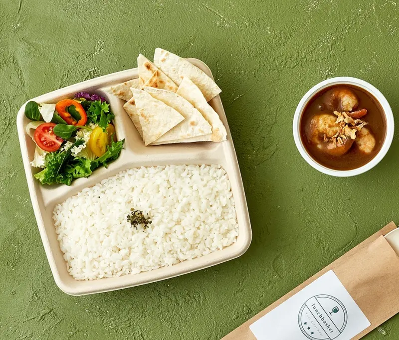 런치바스켓 단체도시락 실제 사진