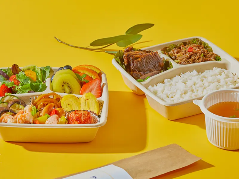런치바스켓 단체도시락 실제 사진