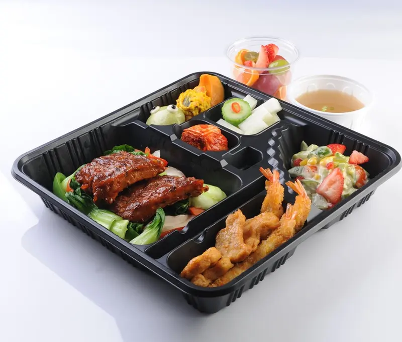 런치바스켓 단체도시락 실제 사진