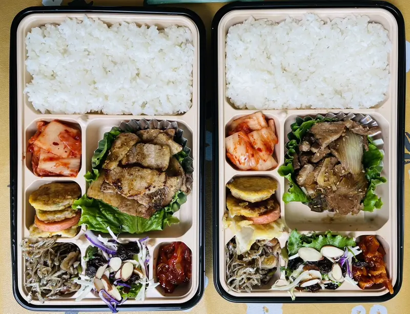 런치바스켓 단체도시락 실제 사진