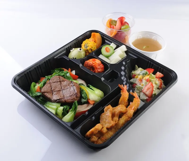 런치바스켓 단체도시락 실제 사진