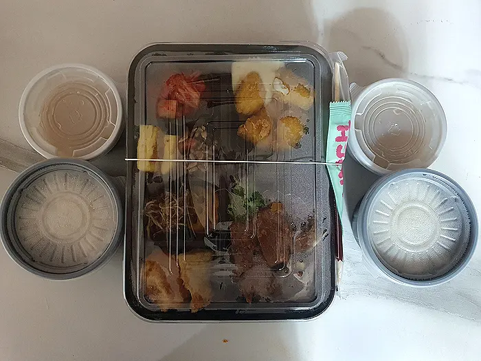 런치바스켓 단체도시락 실제 사진