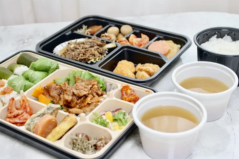 런치바스켓 단체도시락 실제 사진