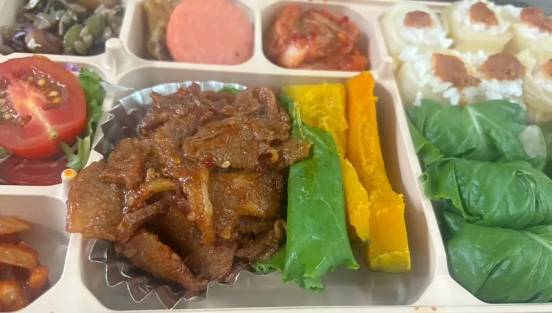 런치바스켓 단체도시락 실제 사진
