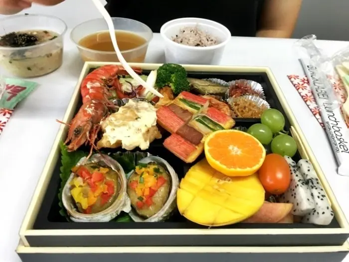 런치바스켓 단체도시락 실제 사진