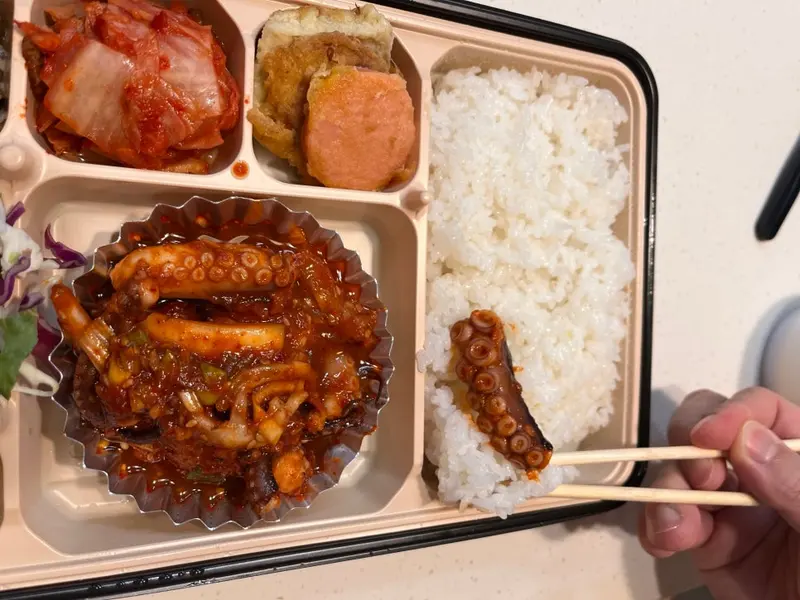 런치바스켓 단체도시락 실제 사진
