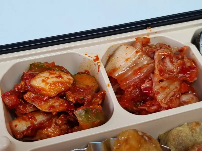 런치바스켓 단체도시락 실제 사진