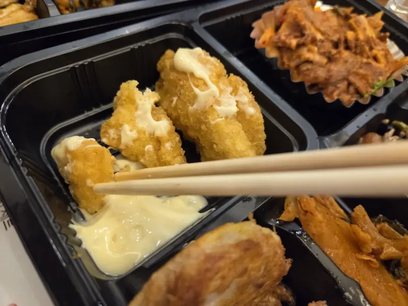 런치바스켓 단체도시락 실제 사진