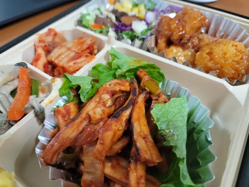 런치바스켓 단체도시락 실제 사진