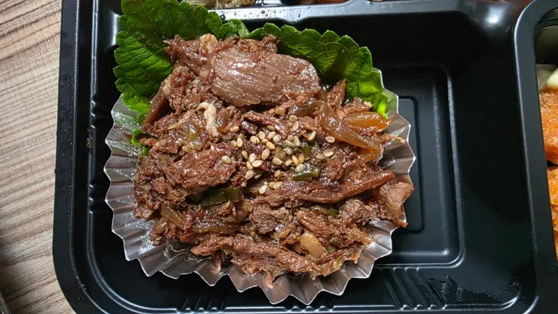 런치바스켓 단체도시락 실제 사진